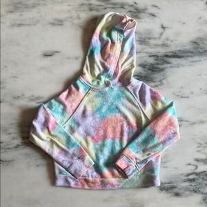 Cat & Jack Multicolor Tie-Dye Hoodie